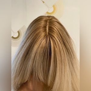 Blonde rooted wig 24”